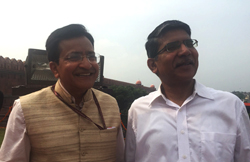 Independence Day 2015, Red Fort, with Avinash Shrivastava